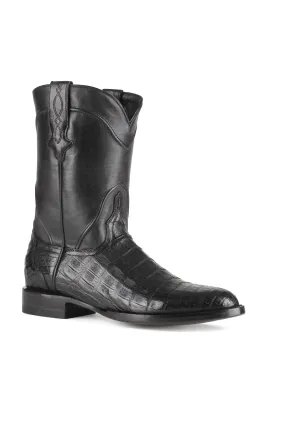 Allens Brand - Caiman Belly - Roper - Black