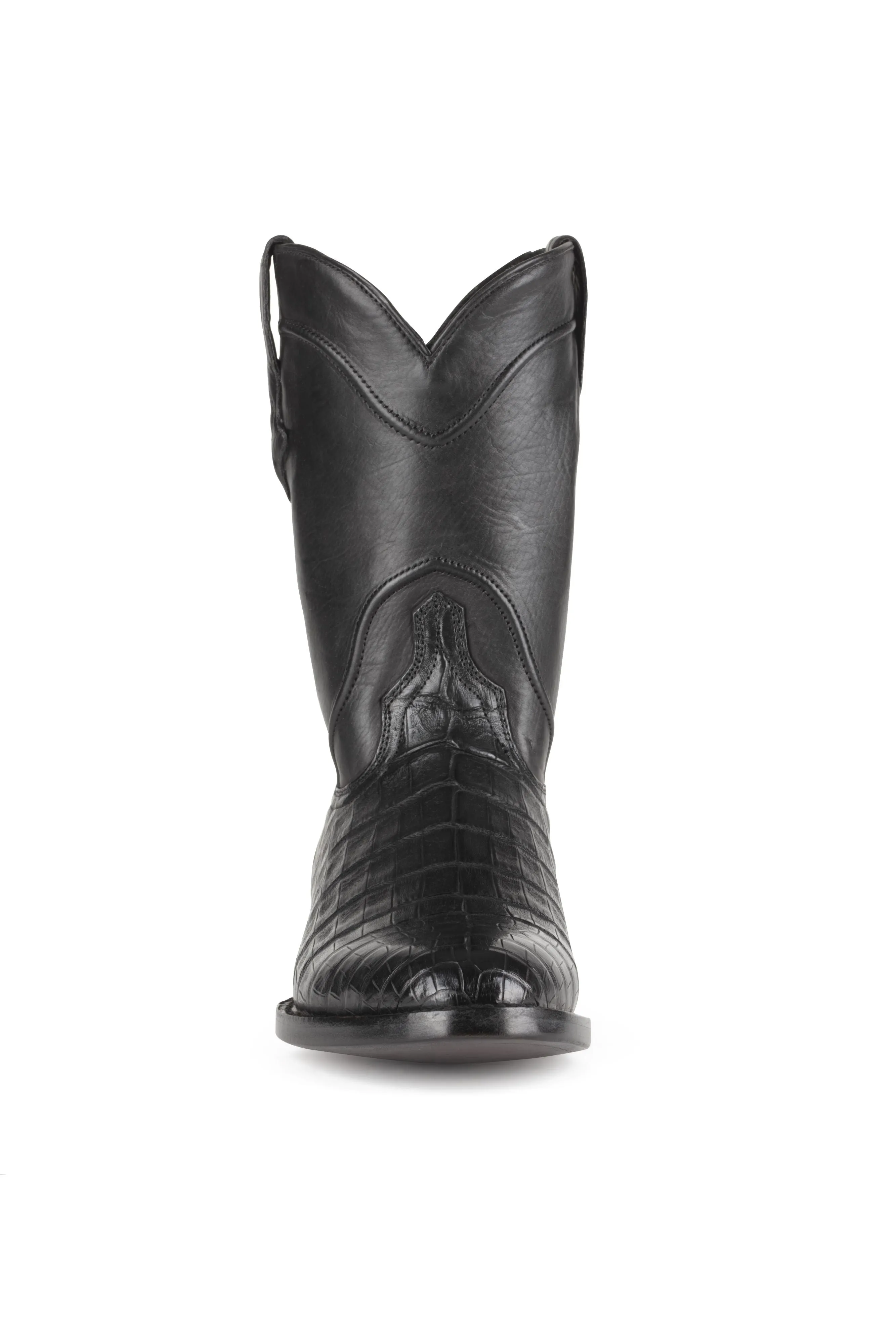 Allens Brand - Caiman Belly - Roper - Black