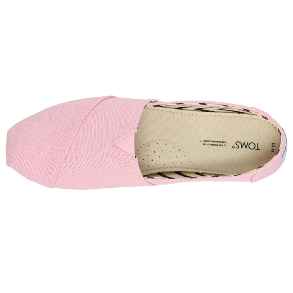 Alpargata Canvas Slip On Flats