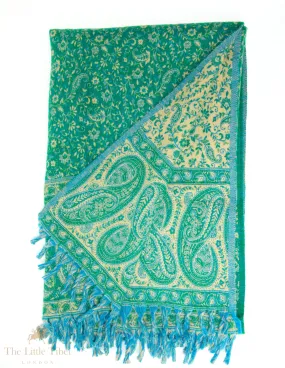 Ashley Green Tibet Shawl - TS9D