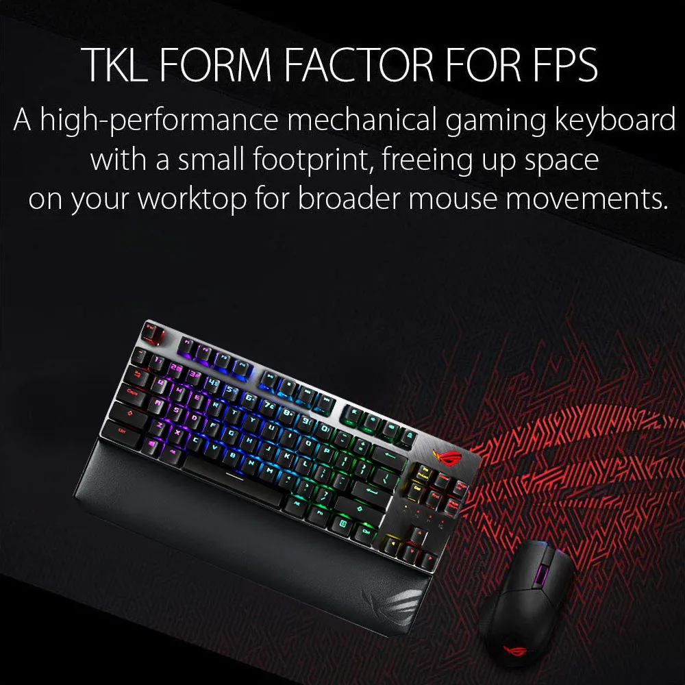 ASUS ROG Strix Scope TKL Deluxe RGB Mechanical Gaming Keyboard