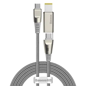 Baseus Flash Series Data Cable With Type-C To C Dc 100W 2M Grey(CA1T2-B0G)