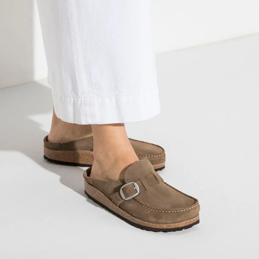 BIRKENSTOCK BUCKLEY GRAY TAUPE SUEDE