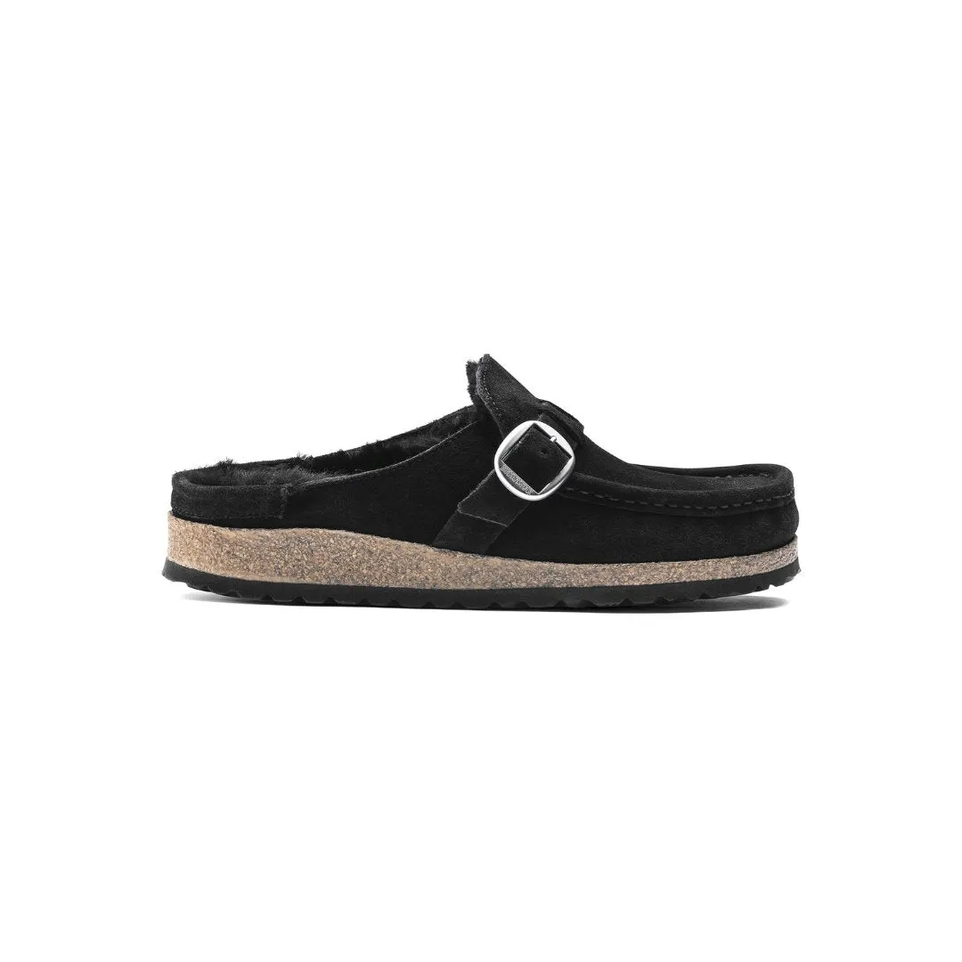 Buckley Shearling Suede Black