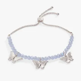 Butterfly Multi-Charm Bolo Bracelet