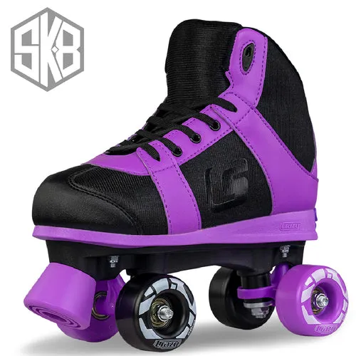 Crazy - SK8 - Adjustable Quad Skates - Purple or Black