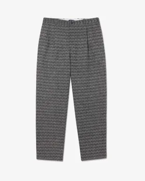 Double-Pleat Wool Trouser