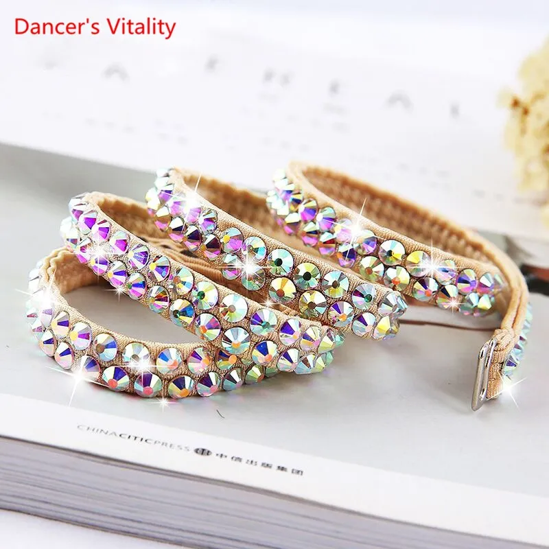 For Women Waist Belts For Belly Dance Belly Dance Accessories Colorful Diamond Chain Jewelry Chain