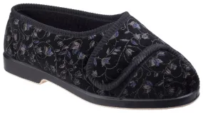 GBS Nola Extra Wide Fit Ladies Slipper