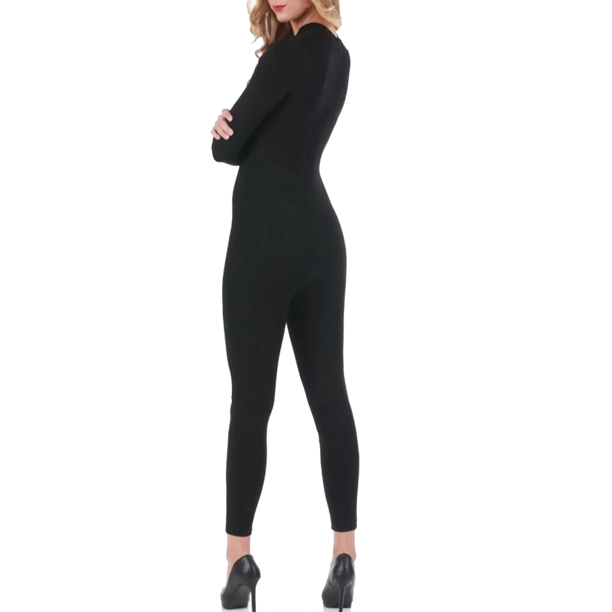 InstantFigure Mock Neck Pant Jumpsuit 16919P