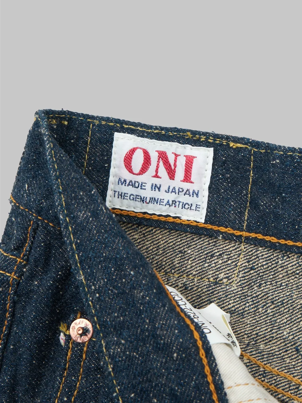 ONI Denim 622-CCD "Crushed Concrete Denim" 14.7oz Relaxed Tapered Jeans