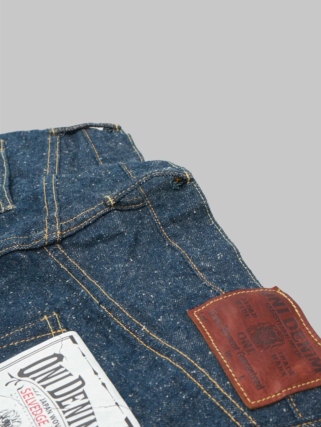 ONI Denim 622-CCD "Crushed Concrete Denim" 14.7oz Relaxed Tapered Jeans