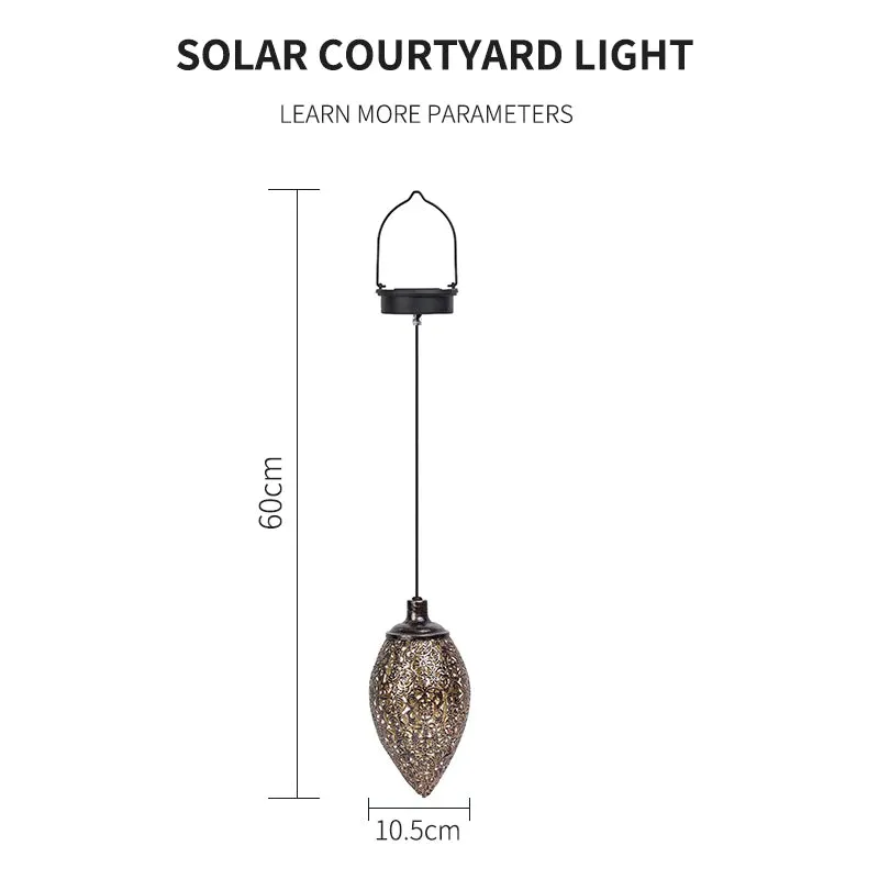 Outdoor Solar Water Drop Lights