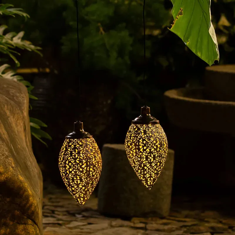 Outdoor Solar Water Drop Lights