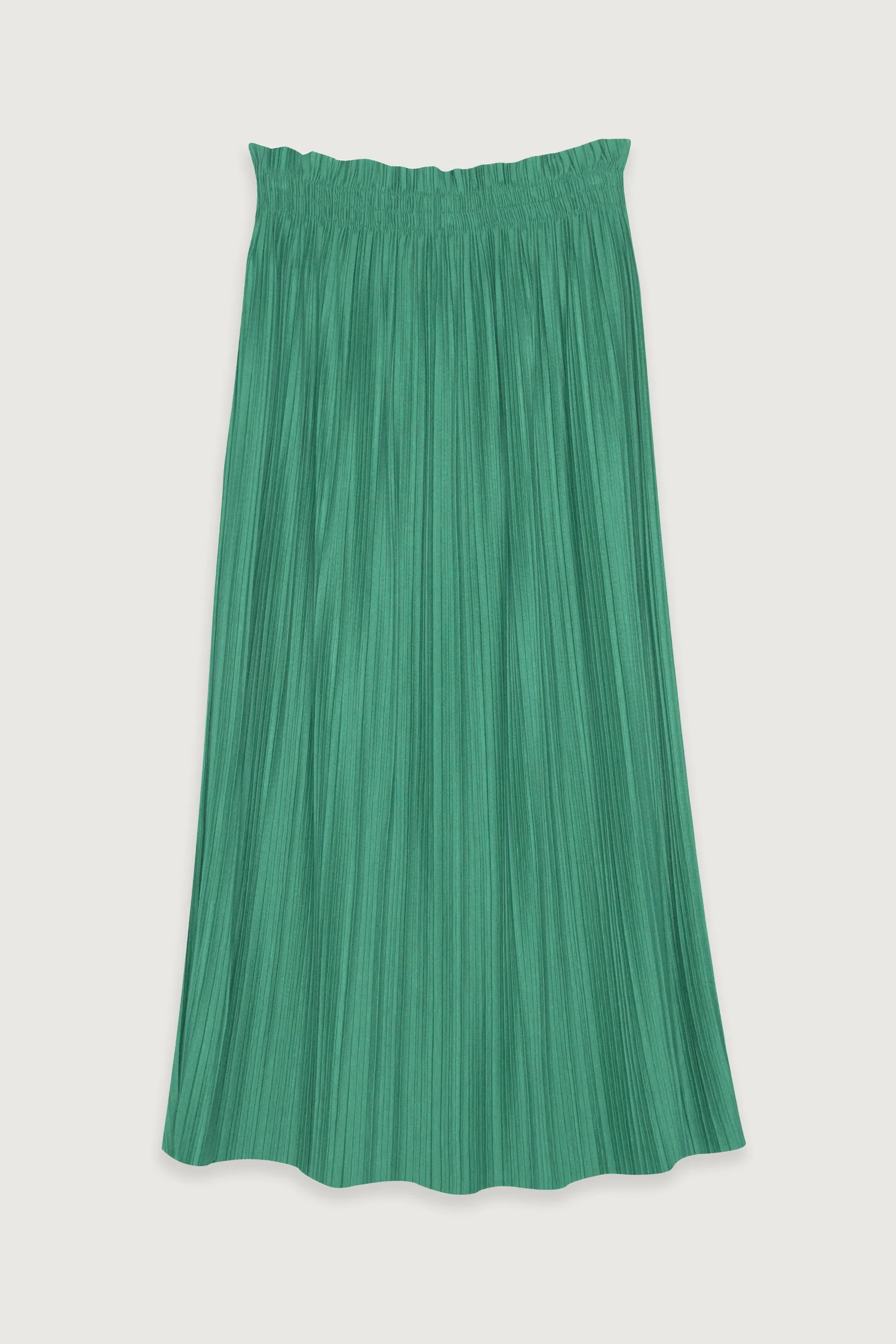 PLEATED MIDI SKIRT