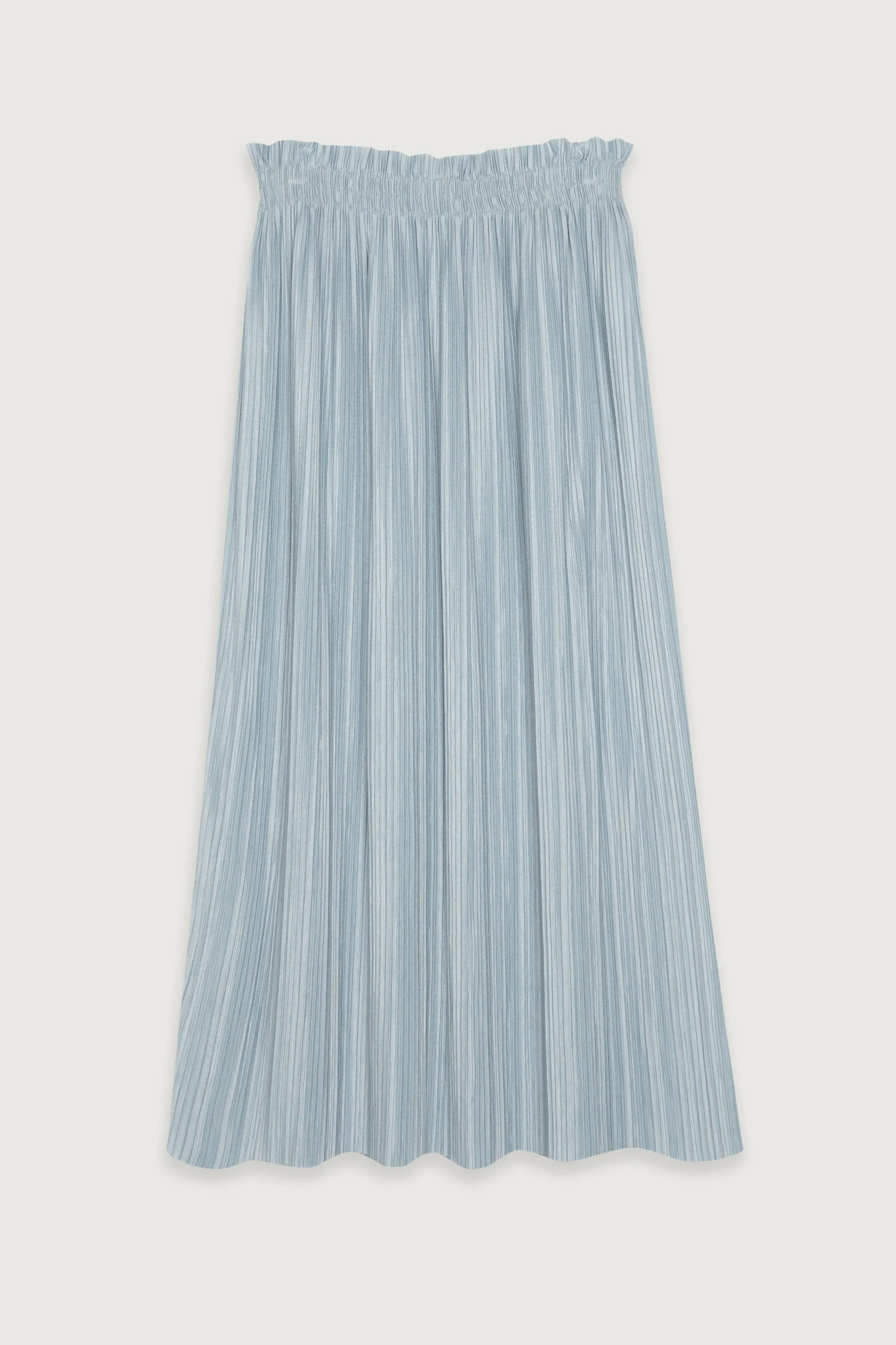 PLEATED MIDI SKIRT