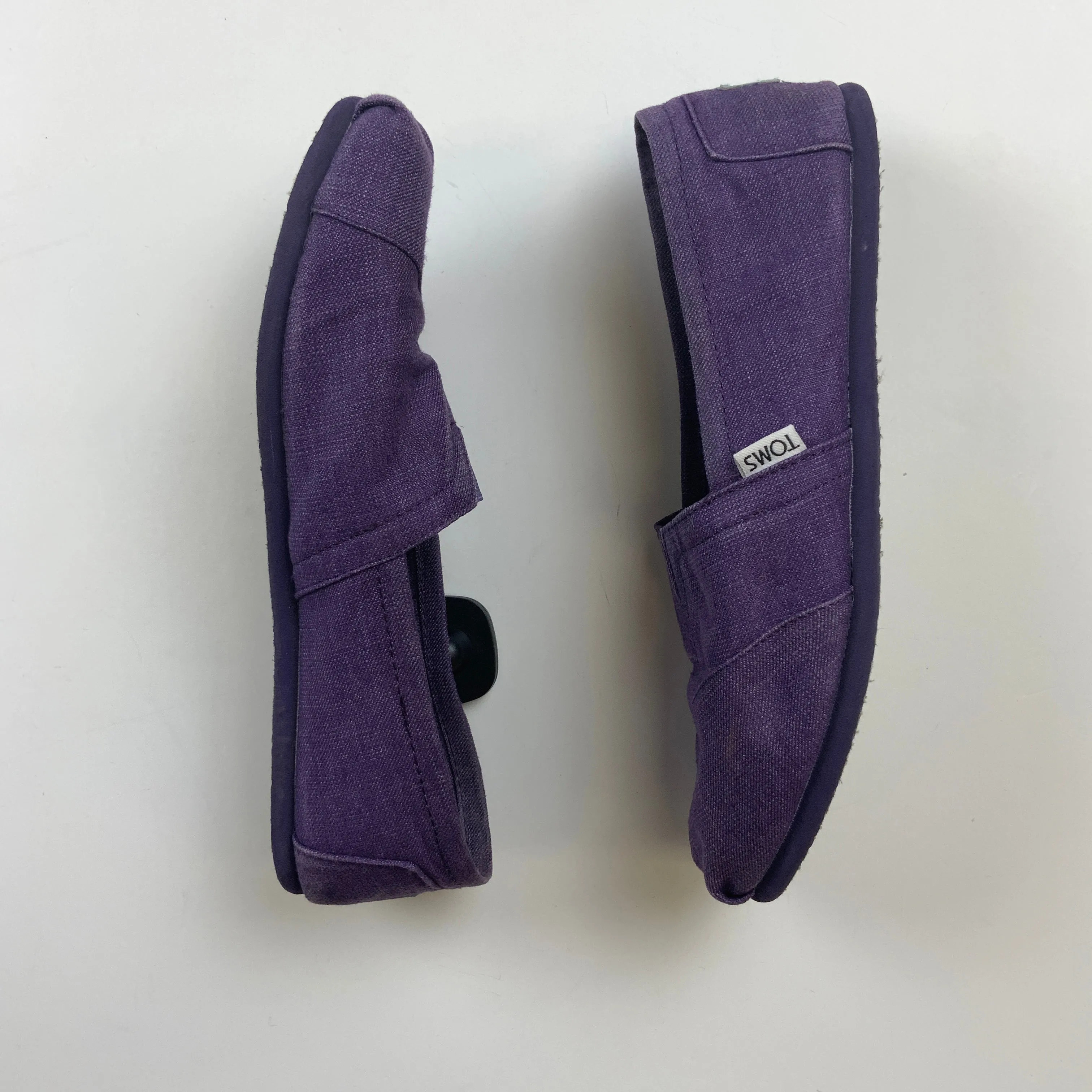 Shoes Flats By Toms In Purple, Size: 10