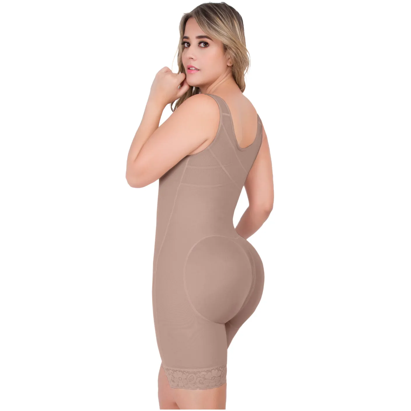 UpLady 6129 | Butt Lifter Tummy Control Shapewear Shorts Bodysuit | Powernet