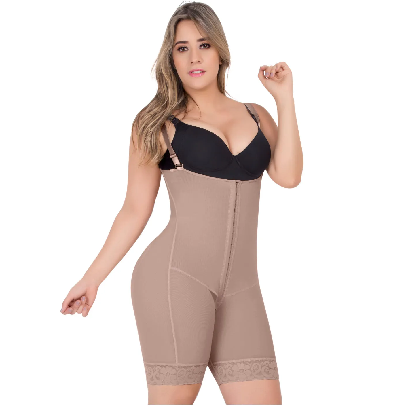 UpLady 6129 | Butt Lifter Tummy Control Shapewear Shorts Bodysuit | Powernet