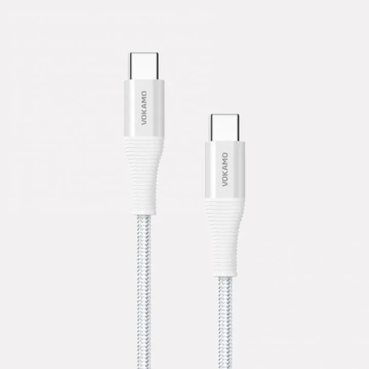 VOKAMO USB-C to USB-C Cable 100W E-Marker PD Fast Charging Type-C Cable 1.2m