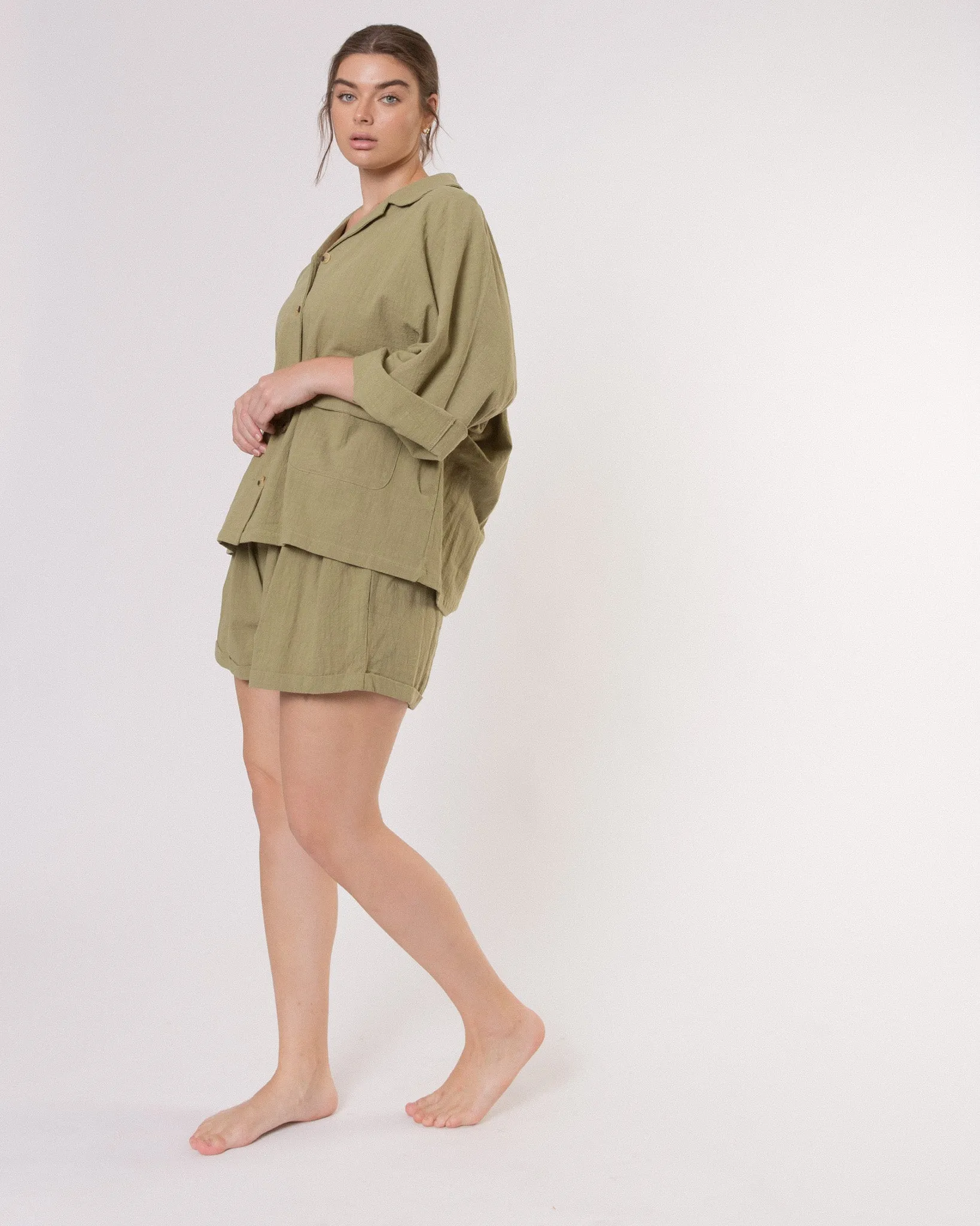 Women's Lounge Set | Olive