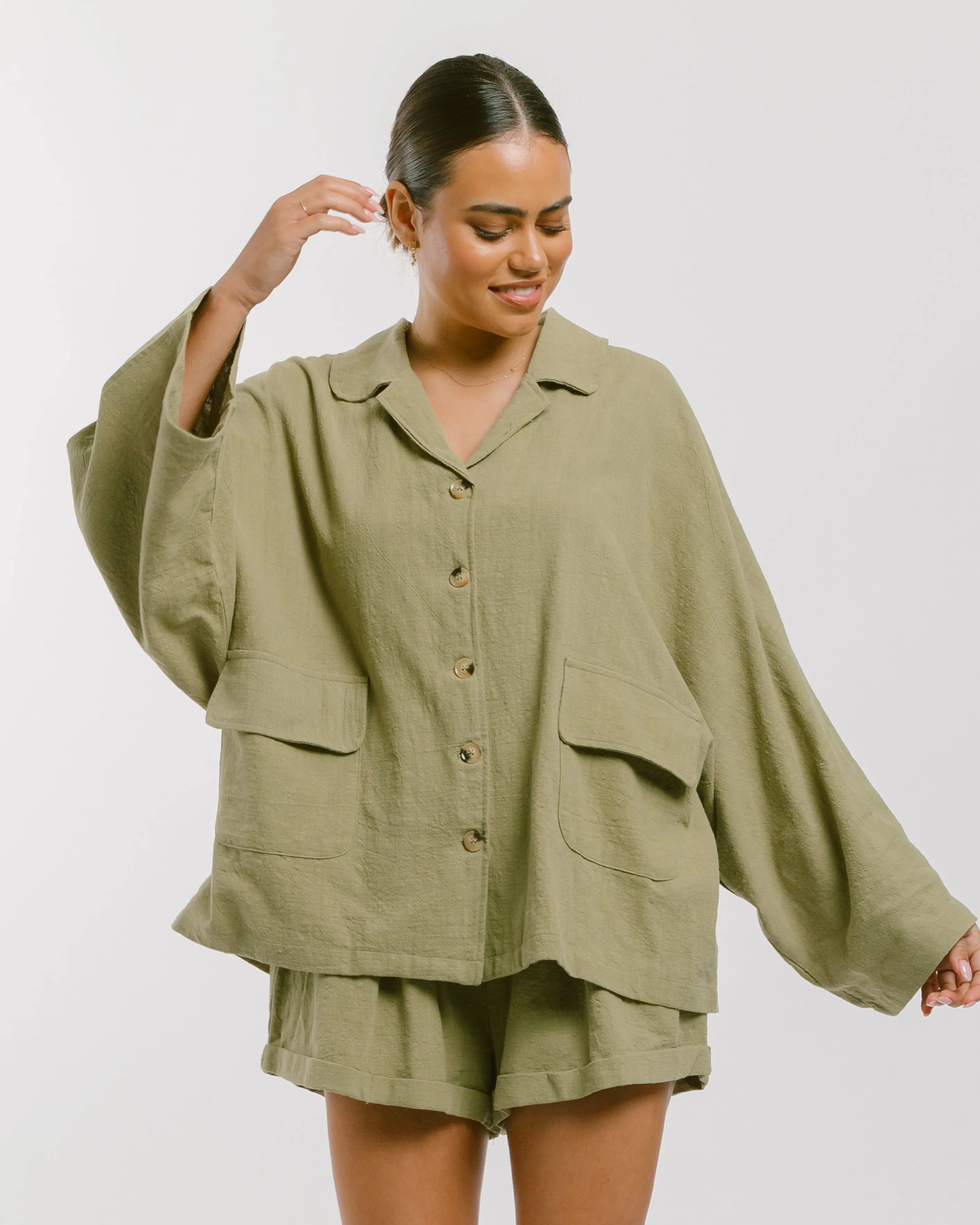 Women's Lounge Set | Olive